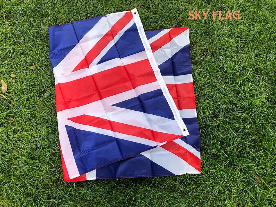 Flag of the United Kingdom Union Jack 3 ft x 5 ft NEW! Home & Garden:Yard, Garden & Outdoor Living:Décor:Flags Cozy Home Treasures